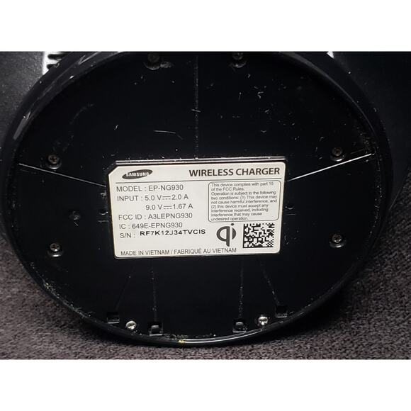 Samsung EP-NG930 Fast Charge Wireless QI Charging Stand | Phone Charger - Picture 5 of 9